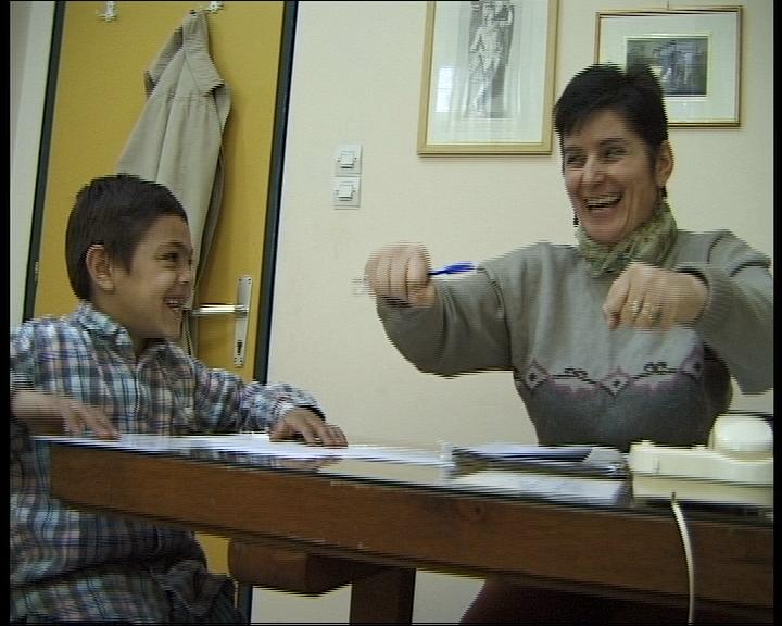 Scene from the documentary The School by Marianna Economou