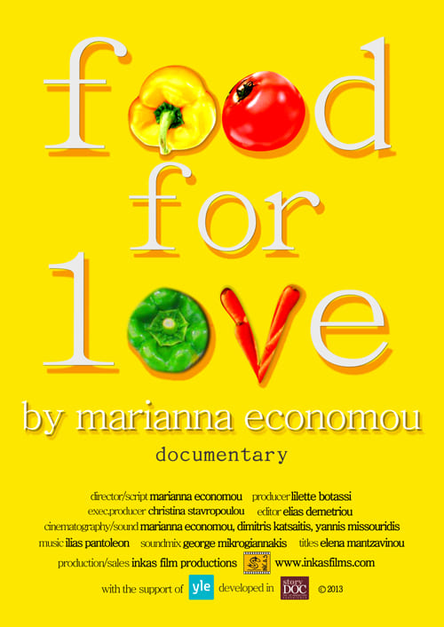 Official poster of the documentary Food for Love