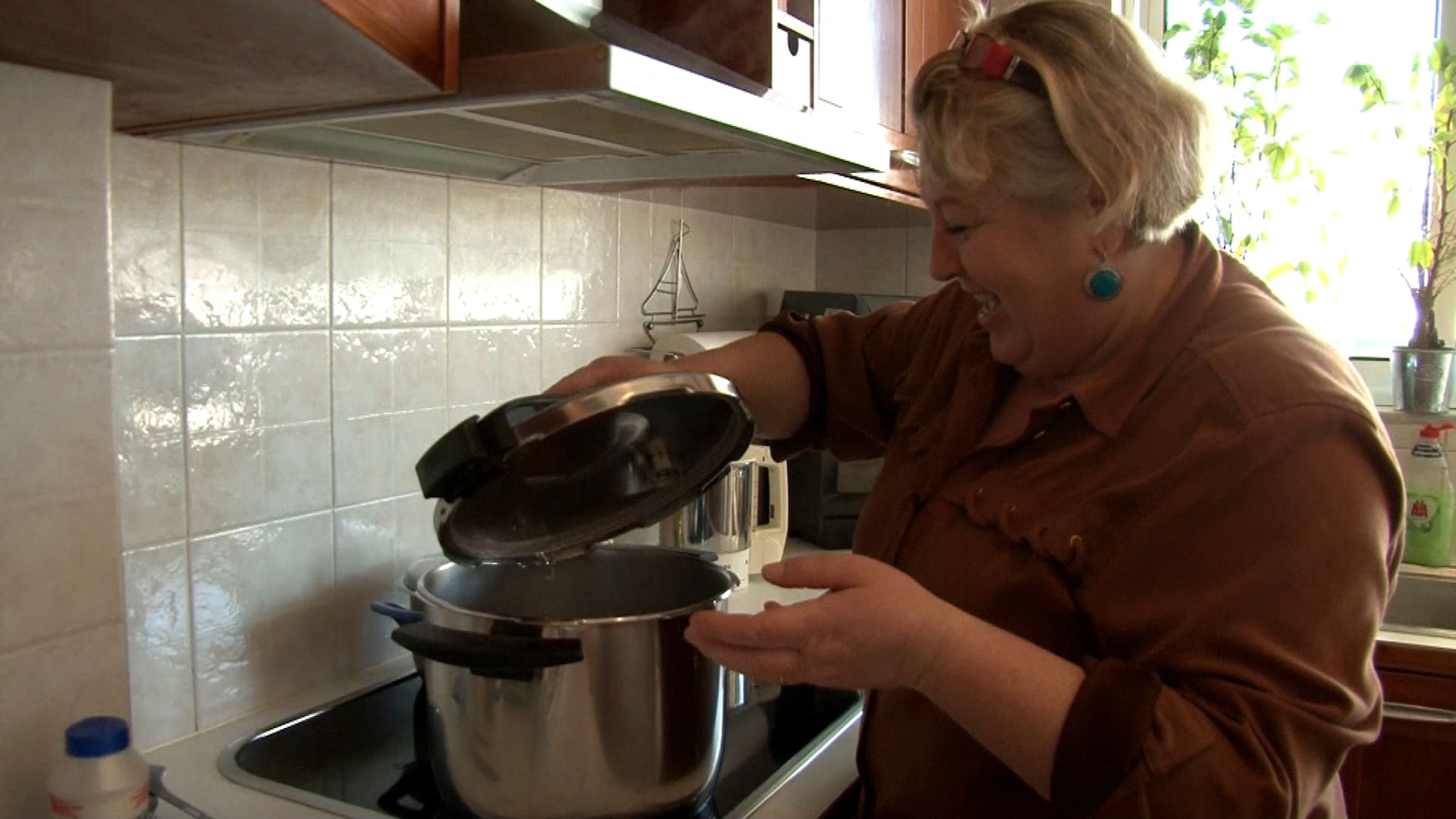 Scene from the documentary Food for Love by Marianna Economou