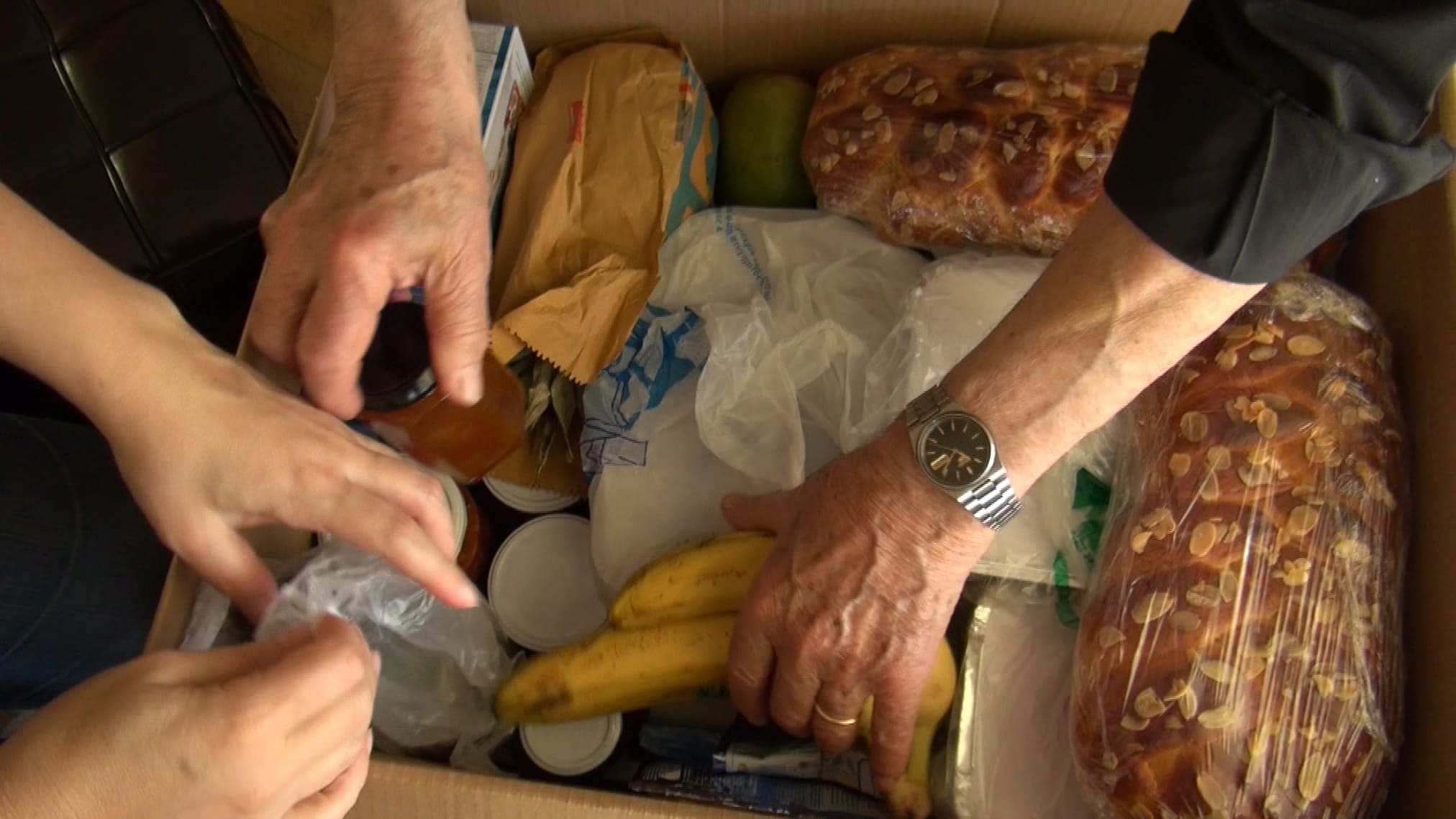 Scene from the documentary Food for Love by Marianna Economou