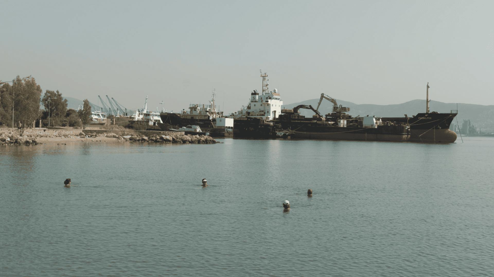 Scene from the documentary Where Shadows Rest by Marianna Economou